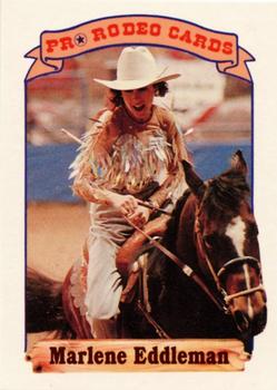 1991 Rodeo America Set A #17 Marlene Eddleman Front